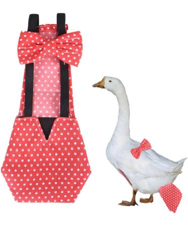 Adjustable Pet Diaper for Chickens Ducks and Geese - Reusable Cloth Poultry Diaper for Easy Care | Perfect for Little Chickens - Buy Online on GoSupps.com