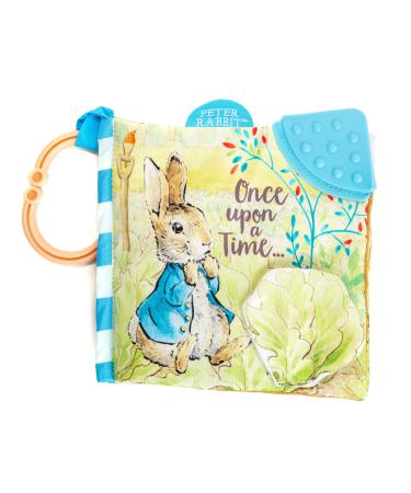 KIDS PREFERRED Peter Rabbit Soft Book with toy  Teether and Crinkle  5 Inches