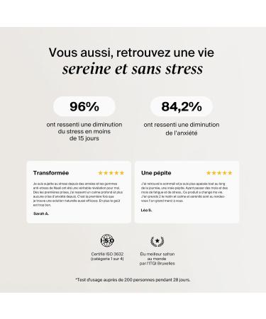 Naali Gummies Anti Stress Safran Vitamines B3 B6 B9 B12 60 Gommes - Fatigue Soutien de l Humeur nergie Mentale Sans Sucre Go t Mangue Compl ment Bien- tre quilibre Int rieur 60 unit s - Buy Online on GoSupps.com
