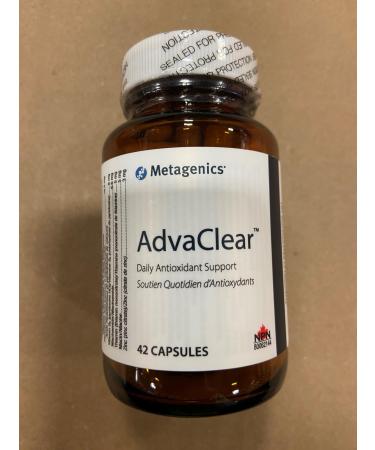 Metagenics - AdvaClear - Daily Antioxidant Supplement with Vitamin C Artichoke Watercress Taurine Milk Thistle and More - 42 Capsules 42 count (Pack of 1)