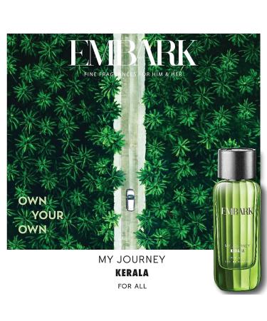 AARVVINTA CRAFT My Journey Kerala Perfume for Men & Women Unisex Premium Fragrance Eau De Parfum - 100 ml - Buy Online on GoSupps.com