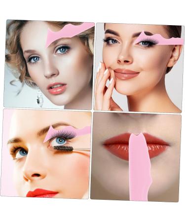 Didiseaon 4pcs Silicone Beauty Ruler Mold Makeup Kit for Girls Eye Girl Makeup Tools Make up Cosmetics Travel - Buy Online on GoSupps.com