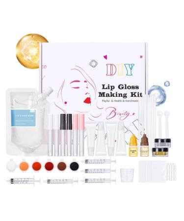G n rique Lip Cream Making Kit DIY to Create Your Lip Cream Creative Set Moisturizing Gloss for Beginners Gift for Women Girls Teenagers Princess and Beauty Lover