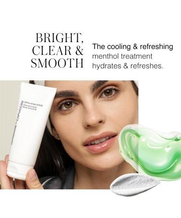 Germaine de Capuccini Exfoliating Face Scrub - Daily Brightening Cleanser for Dry & Acne-Prone Skin | 3.4 Oz Menthol Formula Eliminates Blackheads - Buy Online on GoSupps.com