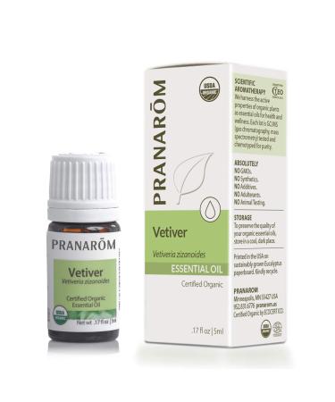 Pranarom Essential Oil Vetiver .17 fl oz (5 ml) - Buy Online on GoSupps.com