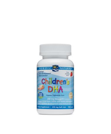 Ultimate Omega Children's DHA Formula 250mg - Strawberry (Same as DHA Junior) - 180 - Softgel