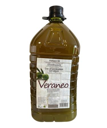 Incorteo - sophisticated olive oil for roasting and cooking olive pomace oil - olive oil in a 5 liter PET bottle first -class quality combination of olive pomace oil and directly pressed from olives