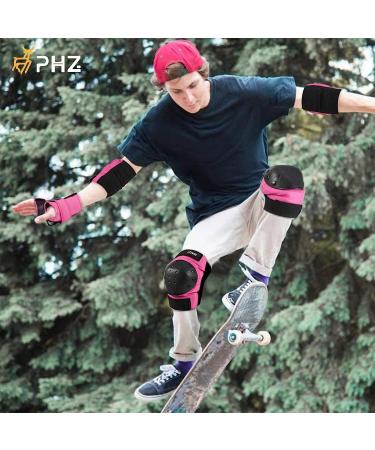Adjustable Kids/Adults Bike Helmet & Protective Gear Set - Pink Child (Small) | For Scooter, Skateboarding, Biking, Roller Skating | Toddler to Adult Sizes - Buy Online on GoSupps.com