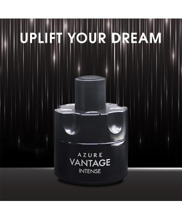 Azure Intense Sensual Woody Fragrance for Men | Long Lasting Cologne Aromatic Scent Eau de Parfum Natural Spray - Great Holiday Gift 3.4 Fl Oz/100 Ml - Buy Online on GoSupps.com