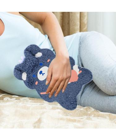 Stobok Hot Water Bag - Plush Cover Heat Bottle for Hot/Cold Therapy | Perfect Winter Warm-Up Gift for Bed & Waist - Buy Online on GoSupps.com