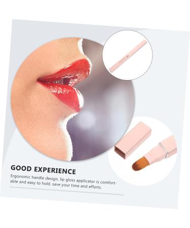 POPETPOP Make up Brush Makeup Lip Gloss Applicator Lip Lip Wands Lipstick Applicator Lip Lipstick Brush Retractable Lip Balm Miss Artificial Fiber Double Head - Buy Online on GoSupps.com