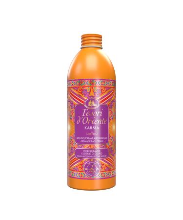 Tesori d'Oriente Karma Aromatic Body Wash with Nashi Flower and Cedar Wood 500 ml 16.9 Fl Oz made in Italy italian import