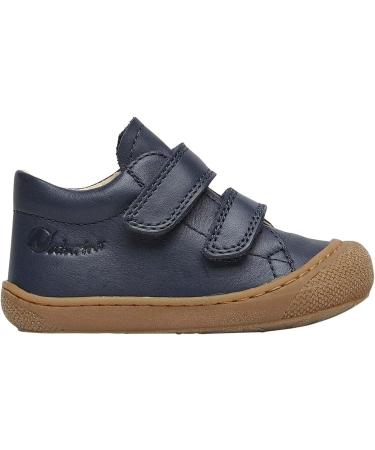 Naturino Cocoon VL Leather First-Steps Shoes - Blue (Size 3 UK) - Buy Online on GoSupps.com