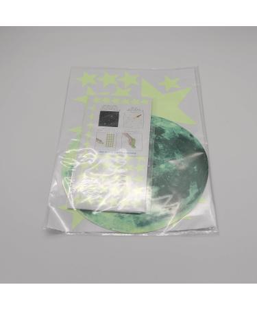 ECHOCUBE Glow in the Dark Wall Stickers Set - 637pcs Stars, Moon and Dots for Kids Bedroom Decor - Buy Online on GoSupps.com