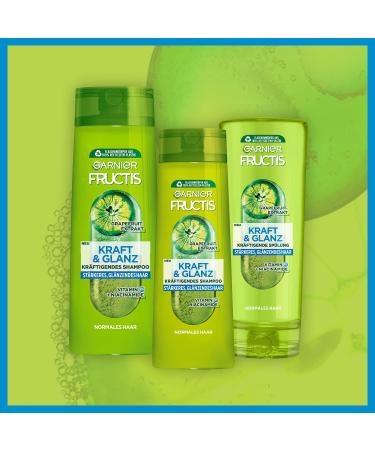 Garnier Fructis Strength & Shine Shampoo XXL - 1000ml for Stronger Shinier Hair | International Shipping - Buy Online on GoSupps.com