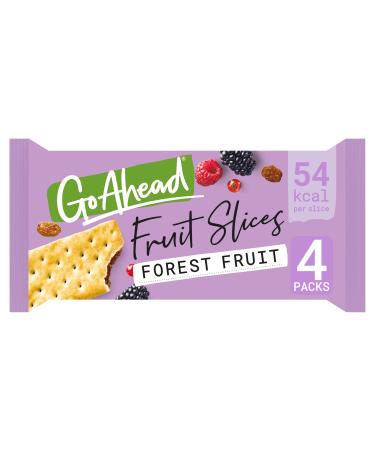 Go Ahead Forest Fruit Crispy Fruit Slice 4 Snack Bars 174 g (Pack of 1)