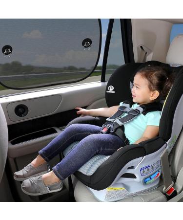 FRECOO Sun Visor Car - Universal UV Protection for Children & Pets | 51x31 cm (2 Pieces) with Suction Cups - Buy Online on GoSupps.com