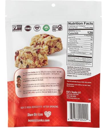 Heavenly Hunks Cranberry White Chip - 6oz Bag (6 Pack) - Buy Online on GoSupps.com