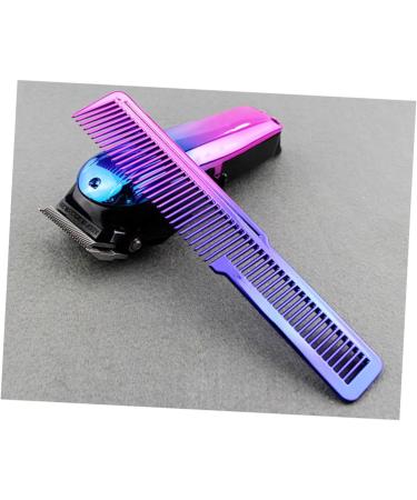 FRCOLOR Flat top Comb Hair Comb Hair Styling Comb Stylist Comb Professional Hair Cutting Comb Electric Hair Shaver Hair Trimmer Cover Electric Hair Clipper Shell Hair Comb Mix Fader 20.5*4cm - Buy Online on GoSupps.com