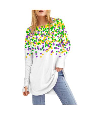 Women's circular neckline Basic Flower Print Blouse Tunics Pullover button strip Casual Short arm Streetwear Shirts Summer autumn Tshirt tops shirts 3-fluorescent green l