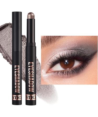 Eyeshadow Stick Soft Creamy Matte Shimmer Eye Shadow Pencil Crayon Highlighting Pigmented Shiny Eyeshadow Pencil Waterproof Classy Shimmer Eye Shadow Sticks Set (#14)