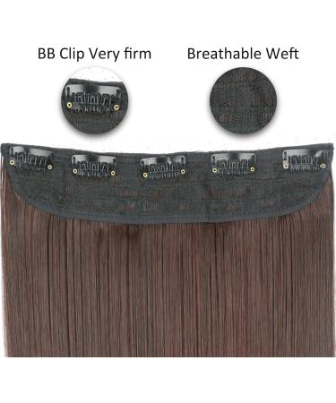 Hair Extensions Thick Long Straight Synthetic Long Straight 5 Clip In Hair Extensions 55/80cm Heat Resistant One Piece Fake Hairpiece for Women Naturtal Black Brown Hair Pieces(24H613-01 80cm 140g) 80cm 140g 24H613-01 - Buy Online on GoSupps.com