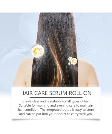 Nourishing Hair Oil Makes Smooth & Soft Oil Roller NonGreasy Roller Portable 10ml Hair Care for Home Men with Damaged Hair Women with Hair Breakage and Travel - Buy Online on GoSupps.com