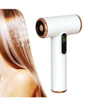 WTTTTW Portable Cordless Hair Dryer 3 Heating / 3 Speed Blow Dryer Type-C USB Rechargeable Hairdryer Travel Blow Dryer for Art Painting Home Outdoor