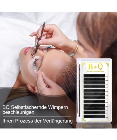 Premium Easy Fan Lashes - C & D Curl Volume Eyelash Extensions | 1 Tray (8-15 Mix 0.10) for Effortless Application | International Shipping Available - Buy Online on GoSupps.com