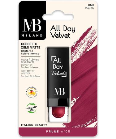 MB MILANO All Day Velvet Lipstick Velvet Plum - Buy Online on GoSupps.com