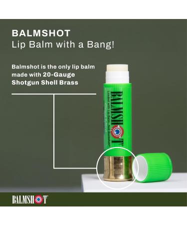 BALMSHOT Lip Balm 4 Pack (Minty Combo Variety Pack) - Buy Online on GoSupps.com
