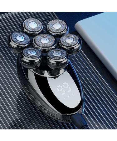 Reusable Waterproof Bald Head Shaver Set | LED Display & Beard Trimmer - International Shipping - Buy Online on GoSupps.com