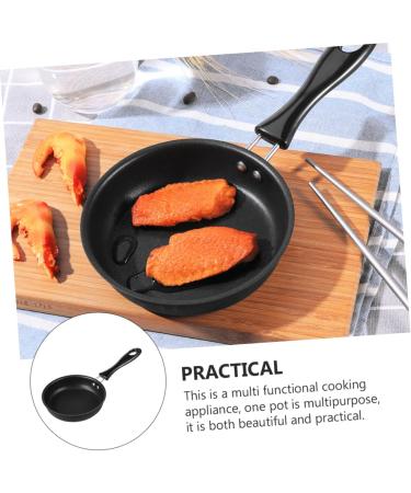 Zerodeko 4 Pcs Omelet Pan Tamagoyaki Frying Pan Steak Cooker Non Stick Skillets Breakfast Griddle Square Pan Non- Stick Frying Camping Griddle Pancakes Saucepan Egg Cooking Pot Mini Iron 25X12X2.8CMx2pcs Blackx2pcs - Buy Online on GoSupps.com