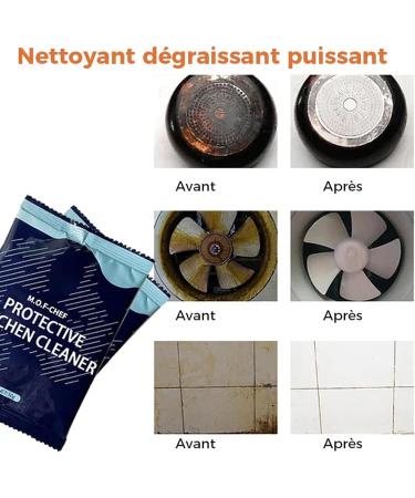 Degreaser Cleaner - Heavy Duty Safe Formula Degreaser Cleaner Concentrated Kitchen Oil Pollution Cleaning Powder for Hood Pots Grill Sink Jiahua - Buy Online on GoSupps.com