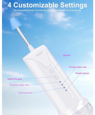 Kaaeiccr Neti Pot Nasal Irrigation System 300ml 2 Flushing Modes USB C Rechargeable for Sinus Relief Allergy Care Portable Nose Washing with Adjustable Flow - Buy Online on GoSupps.com