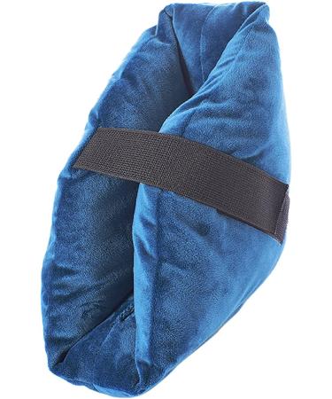 1 Piece Heel Protector Cushion | Pressure Relief for Bed Sores & Ulcers | Adjustable Ankle Support for Surgery Recovery - Blue - Buy Online on GoSupps.com