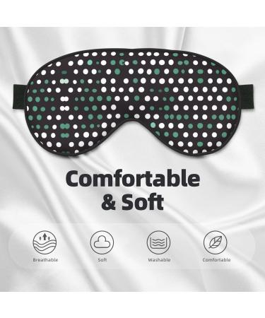 Shop Cute Polka Dot Soft Sleep Eye Mask - Breathable Eye Patch for Travel & Relaxation | International Shipping Available - Buy Online on GoSupps.com