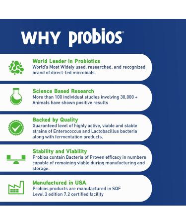 Probios Vet Plus Digestive Powder 240g - Probiotic Support for Pets - Buy Online on GoSupps.com