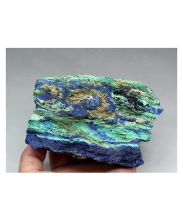 Natural Azurite and Malachite symbiotic Stones and Crystals Crystals Quartz Gemstones from China Natural Rough Stone Crystal