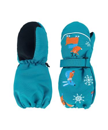 Century Star Ski Gloves Kids Mittens Winter Gloves Snow Gloves for Children Ages 1-7 Years Blue 1-3 Years - Buy Online on GoSupps.com