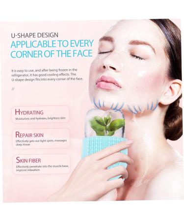 Healeved Ice Globe Roller - Silicone Ice Face Massage Tool for Skin Care - Manual Facial Ice Tray Molds (13x6.5x5.5cm) - Buy Internationally - Buy Online on GoSupps.com