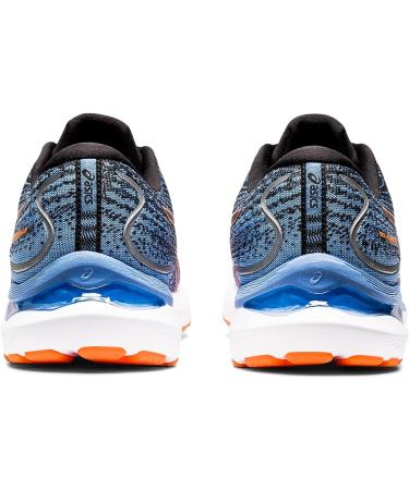 ASICS Men's Gel-Cumulus 24 Running Shoes 10 Black/Shocking Orange - Premium Performance Footwear - Buy Online on GoSupps.com