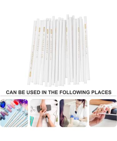 minkissy 120 Pcs Sticky Pen Nail Painting Pen Manicure Supply Rhinestone Painting Tool 5d Women Nail Art Tool Nail Picker Tool Crystal Picker Manicure Tools Take The Drill Gem Wax White - Buy Online on GoSupps.com