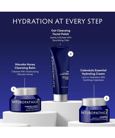 Naturopathica Oat Cleansing Facial Polish - Multi-Use Facial Cleanser - Face Scrub & Mask - Exfoliating Face Wash for Women & Men - Gentle Exfoliating - 5 fl oz 5 Ounce (Pack of 1) - Buy Online on GoSupps.com