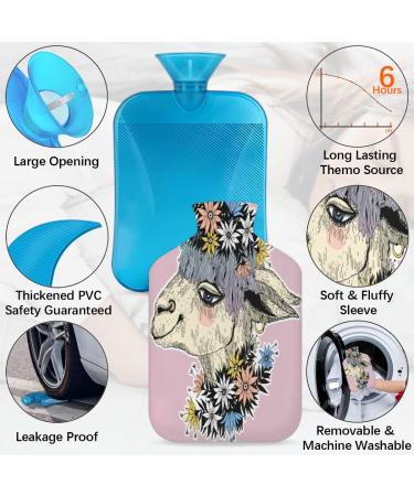 Goat Wreath Wish Bottle & Cover - 2L PVC W/RM Pain Relief & K-Letet Therapy - International Shipping - Buy Online on GoSupps.com