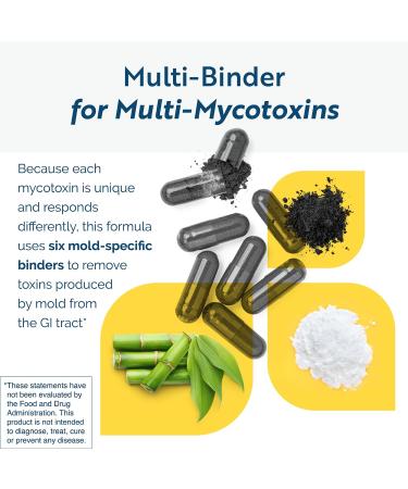 Researched Nutritionals MycoPul - Advanced Mycotoxin Binder Complex, Zeolite Detox, Humic Acid, Fulvic Acid & Activated Charcoal for GI Tract Detox, Clinically Researched Mold Binders, 30 Capsules - Buy Online on GoSupps.com