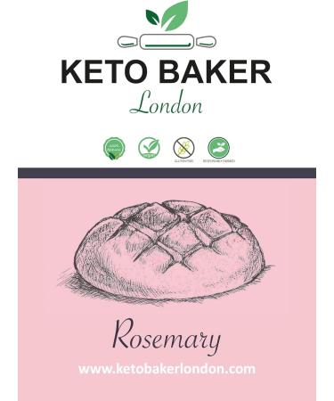 Keto Baker London Bread and Cake Mix - Rosemary Bread Vegan Gluten-Free Low-Carb - Buy Online on GoSupps.com