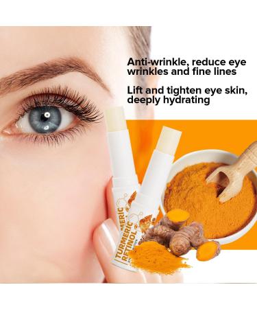 Turmeric Eye Cream Stick Remove Wrinkle Fat Granules And Dark Circle Under The Eye Cream Firm Eye Contour Moist - Buy Online on GoSupps.com