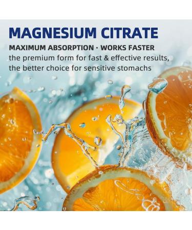 DRFOSTER Magnesium Citrate Capsules - High Absorption Pure Magnesium Supplement 400 mg for Constipation Sleep Muscle & Heart Support - Non-GMO 120 Vegan Capsules 2 Month Supply 120 Count (Pack of 1) - Buy Online on GoSupps.com