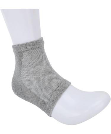 Heel Socks Natural Look Soft Heel Socks Vitamin E Nourishing Heel Gray - Buy Online on GoSupps.com